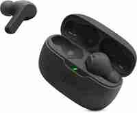 JBL Vibe Beam TWS, 32Hr Playtime, IP54, Smart Ambient & TalkThru Mode Bluetooth Headset (Black, True Wireless)