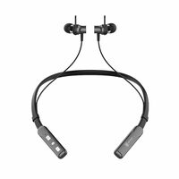 Ant Audio Wave Sports 550 Neckband Bluetooth Headset with Mic Up to 22hrs Playtime (Grey, in The Ear)