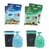 Kleeno by cello OXO - Biodegradable Dry & Wet Garbage Bags XL Size 76 cm x 94 cm 4 Pouch 40 Bags 
