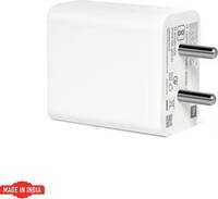 Mi Sonic Charge 2.0 USB Charger with Type C Cable 33W for mobiles  (White, Cable Included)