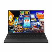 Fujitsu UH-X 13th Gen Intel Evo Core i5 14 inch(35.5cm) FHD Thin & Light Laptop (16GB/512GB SSD)/Windows11/Office/Iris Xe Graphics/Backlit/Fingerprint Reader/Black/868gm - 4ZR1M37246 w/Sleeve