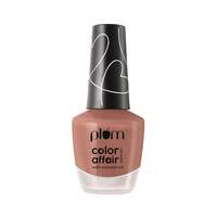 Plum Color Affair Nail Polish - Winter Rose - 122, 7-Free Formula, Glossy Finish, High Shine & Plump Finish, 100% Vegan & Cruelty Free, 11ml