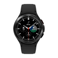 SAMSUNG Galaxy Watch4 Classic Smartwatch with Activity Tracker (46mm Super AMOLED Display, Water Resistant, Black Strap)