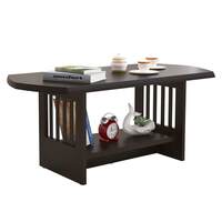 Story@Home Center Table for Living Room Engineered Wood Coffee Table Home Office, Entry Way,Family Room (Dark Wenge, Matte Finish)   [Apply 40% off Coupon]
