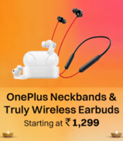 Lowest - OnePlus Bullets Z2 Neckband with AI Noise Cancellation (IP55 Water Resistant, Upto 30 Hours Playback, Magico Black)