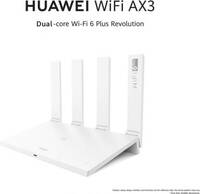Huawei AX3 WS7100 3000 Mbps Wi-Fi 6 Router  (White, Dual Band)