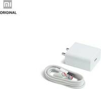 Mi Sonic Charge 2.0 USB Charger with Type C Cable 33W for mobiles  (White, Cable Included)