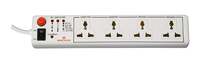 Anchor by Panasonic 4 Way 6A International Socket with Single Switch | 4 Way Extension Board 