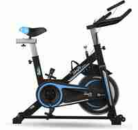 Lifelong Chaze by Milind Soman CZSB06 Fit Pro Spin Bike with 6Kg Flywheel Upright Stationary Exercise Bike