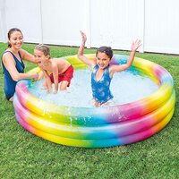 Intex Sunset Glow Baby Pool, Multi Color