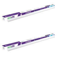 EcoLink 20-Watt Polycarbonate Batten (Cool White,Pack of 2)