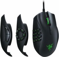 Razer Naga Trinity Modular MOBA/MMO Wired Gaming Mouse with 19 Programmable Buttons