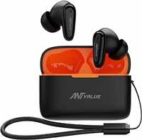 Ant Value Wave 40 TWS, Wireless Earbuds Bluetooth 5.3 Headphones with 45ms Ultra Low-Latency 