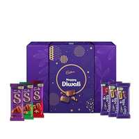 Cadbury Celebration Diwali Gift Box, Premium Assorted Chocolates, 281g