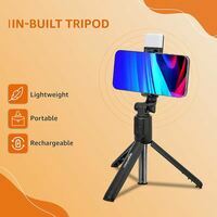 Amazon basics Extendable Bluetooth-Enabled Selfie Stick/Tripod with Wireless Remote