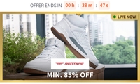 Flat 85% Off on RedTape Footwears 