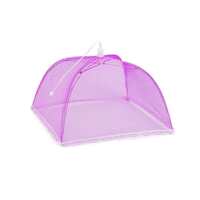Suzec Food Cover Umbrella Tent Mosquito Protection Mesh Screen Reusable and Collapsible Outdoor Picnic BBQ Food Covers Net for Flies Bugs & Mosquitoes