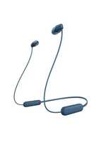 Sony WI-C100 Wireless Neckband with Customizable Equalizer for Deep Bass & 25 Hours Battery (Blue) Sony