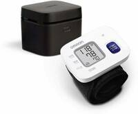 Omron HEM-6161 Fully Automatic Wrist Blood Pressure Monitor with Intellisense Technology (White) 
