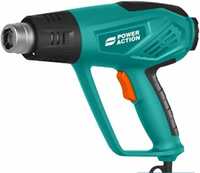 Suzec Power Action Hot Air Gun HG2000V 220-240V,50Hz Input Power 2000W Accessory 6 pcs (HG2000V, Green & Black)