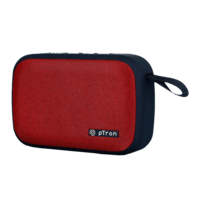 Lowest pTron Sonor Evo 5W Portable Bluetooth Speaker (Integrated Music & Call Control, Mono Channel, Red)