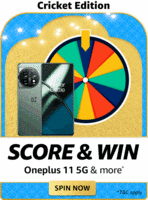 Amazon Score And Win Oneplus 11 5G : Get Guaranteed Rewards Or Lucky Draw