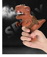Limited-time deal: VGRASSP Mist Spraying Dinosaur Toy with LED Light and Sound Toy for Kids (Random Color and Design), Mutli - Mutli 
