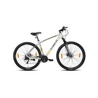 Firefox Bikes Bicycle 29 (Torreto D 21S) 19 Inch Frame MTB Mountain Cycle for Unisex Adults (Silver, Black), Front