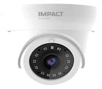 IMPACT by Honeywell 5MP high Resolution Dome CCTV Camera I 1/2.7” Progressive Scan Digital Image Sensor I 3.6MM Lens Upto 20M IR Distance Isoft OSD Controller I Made in India I Plastic Housing-White