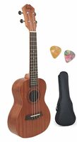 Juarez JRZ23UK/NA 23" Concert Size Ukulele Kit, AQUILA Strings, Sapele Body