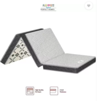 Flipkart Perfect Homes Travel/Folding 3 inch Single PU Foam Mattress  (L x W: 75 inch x 36 inch)