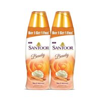 (Pack of 2) Santoor Perfumed Talc for Glowing Skin150g