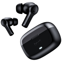 boAt Airdopes Flex 454 ANC TWS Earbuds with Active Noise Cancellation (IPX5 Water Resistant, ASAP Charge, Gunmetal Black)