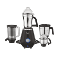 Lowest - Preethi Taurus Plus 1000 Watt 4 Jars Juicer Mixer Grinder (19000 RPM, 3D Cooling System, Black)