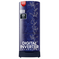 SAMSUNG 183 Litres 2 Star Direct Cool Single Door Refrigerator with Base Drawer (RR20C2Z226U/NL, Mystic Overlay Blue)