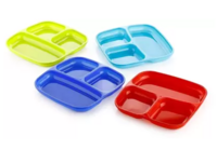 Grab : Set of 12 plastic dinner plates at 199 