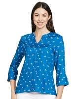 Amazon Brand - Symbol Women's Starred Loose Fit Shirt