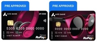 Axis launch RuPay MyZone & RuPay Neo Credit Card | Offer & details