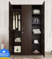 Nilkamal WILLY Engineered Wood 3 Door Wardrobe 