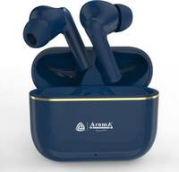 Aroma NB140 Galaxy 50 Hours* Playtime, Deep Bass, Fast Charging True Wireless Earbuds Bluetooth Headset (Blue, True Wireless)