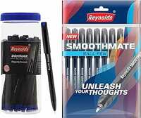Reynolds Ball Pen & Reynolds SMOOTHMATE 10 CT PENS - Black Ball Pen