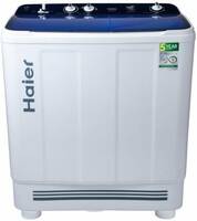Haier 9 kg Semi Automatic Top Load Washing Machine White, Blue  (HTW90-1159)
