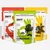 Zoff Food Red Chilli, Turmeric & Coriander Powder - 100gm Each (300gm)