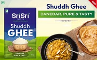Sri Sri Tattva 1L Shuddh Ghee - Danedar, Pure & Tasty | Tetrapack | Pack of 2