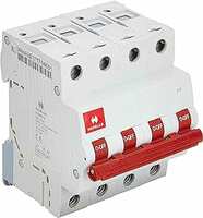 Havells DHMGIFPX040 PVC Plastic 40A FP Switch Disconnector Euro 2 (White)