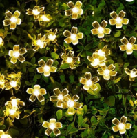 Silicon Flower Festival Lights - 12 Meter (42 Flowers)