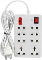 Om Traders Extension Switch Board Universal Surge Protector With 8 Socket 1switch Extension Boards