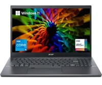 Acer Aspire 5 12th Gen Intel Core i5 (16 GB RAM/512 GB SSD/Windows 11 Home/MS Office 2021/ Fingerprint Reader/Backlit Keyboard/Steel Gray/ 1.76 KG/ A515-57 