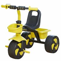 Lifelong Kids Tricycle with EVA Wheels, Bell & Storage Basket  Apply ₹100 coupon 