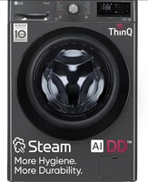 LG 9 Kg 5 Star Wi-Fi Inverter AI Direct Drive Fully-Automatic Front Load Washing Machine with In-Built Heater (FHP1209Z5M)